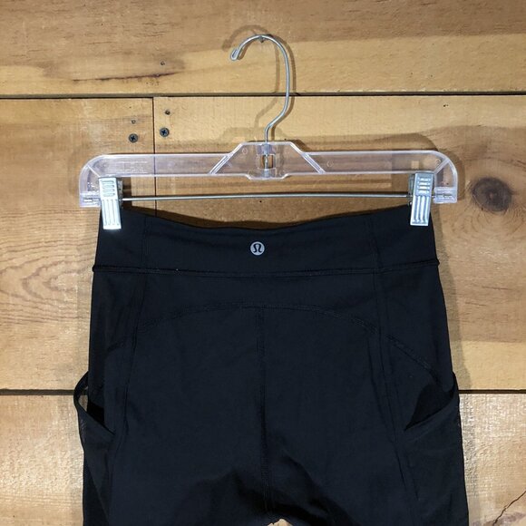 Lululemon Boston Soul Cycle Legging Athletic Womens Waist 25" Pull On High Rise - Picture 8 of 12